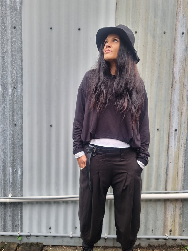 Honest John long Buckle belt