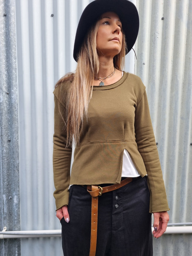 Honest John long Buckle belt