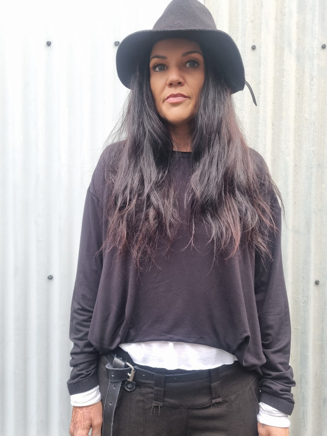 Straight & Narrow Merino Top