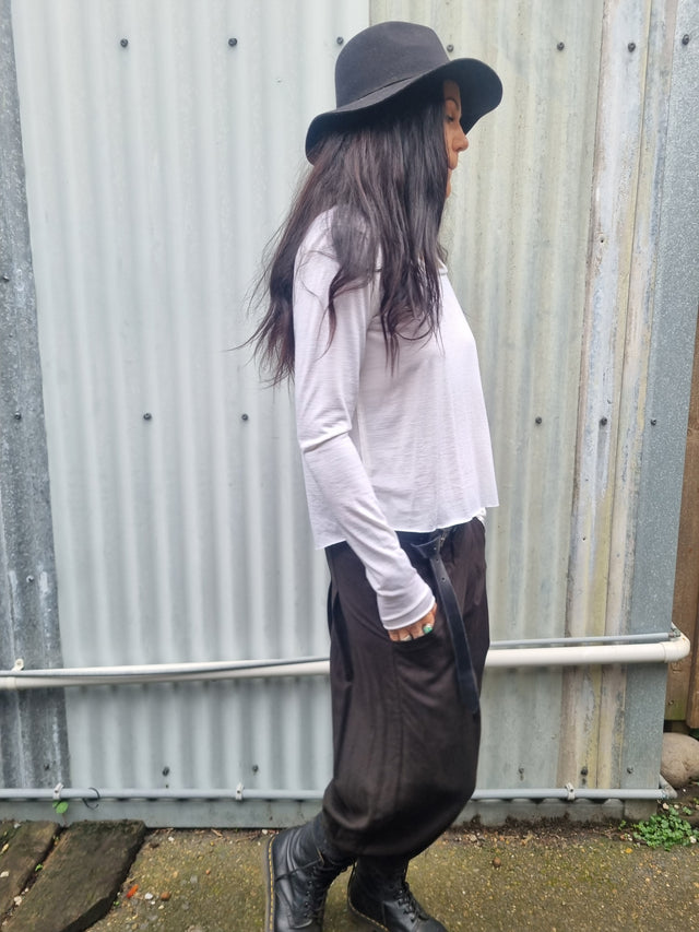 Straight & Narrow Merino Top
