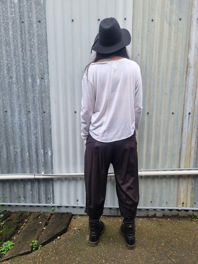 Straight & Narrow Merino Top