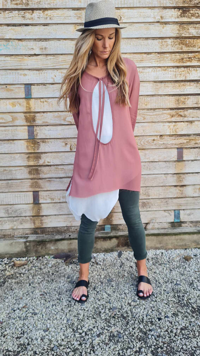 Down the Rabbit Hole tunic