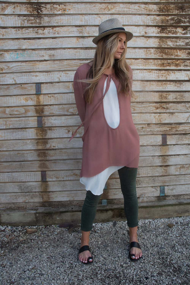 Down the Rabbit Hole tunic