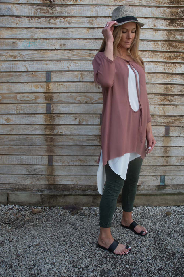 Down the Rabbit Hole tunic