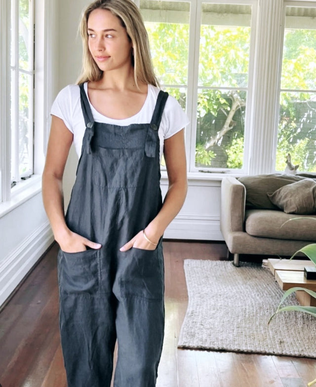 Linen Overalls