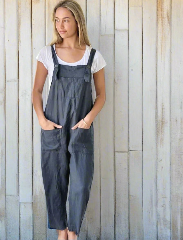 Linen Overalls