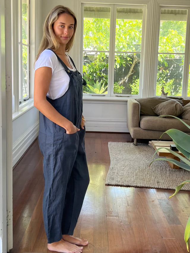 Linen Overalls