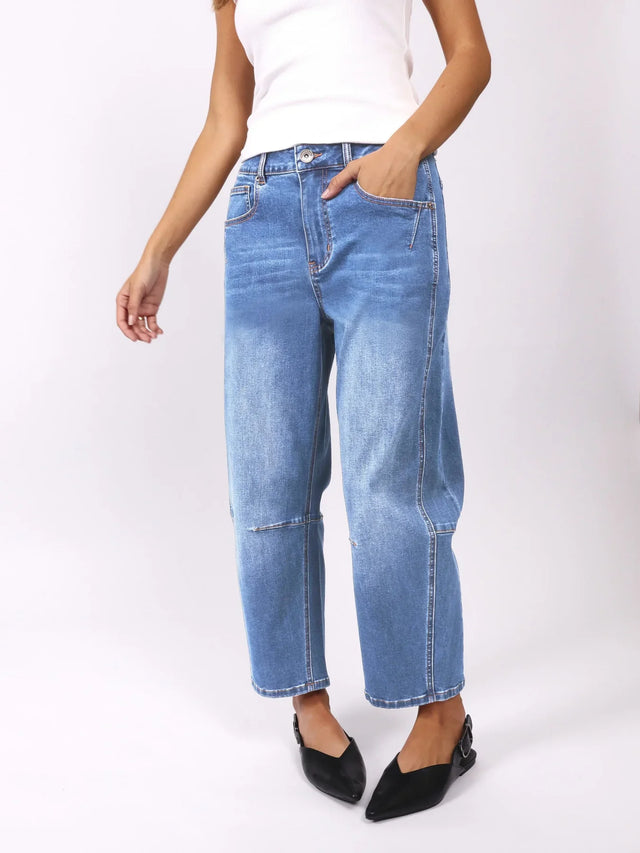 Toni barrel leg jeans