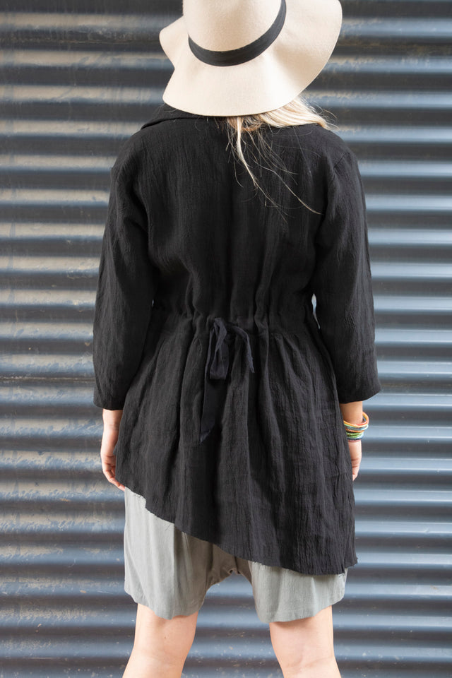Honest John 'Lead Me Astray' Linen Shirt