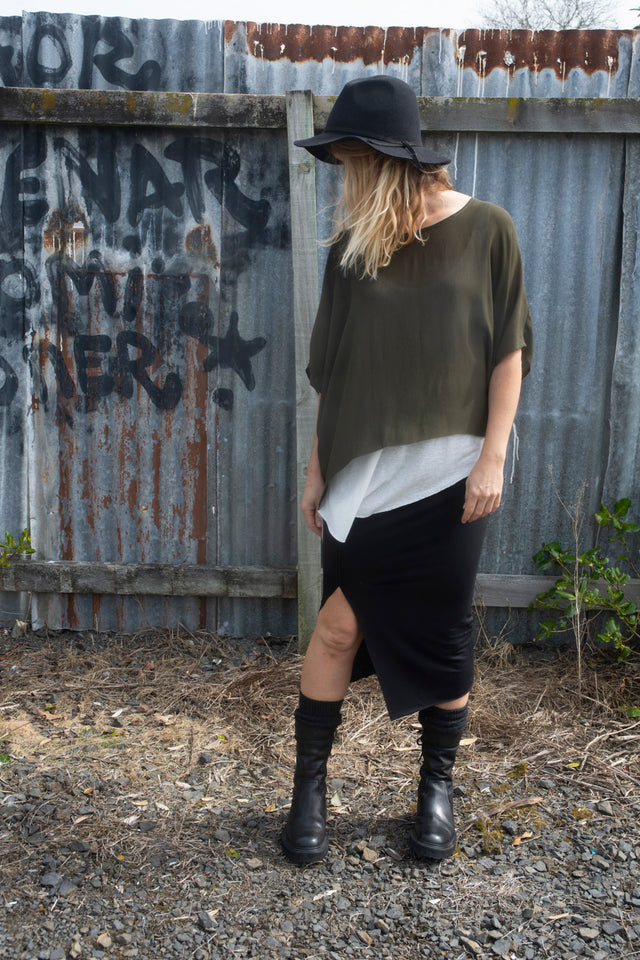 Straight Up pencil skirt