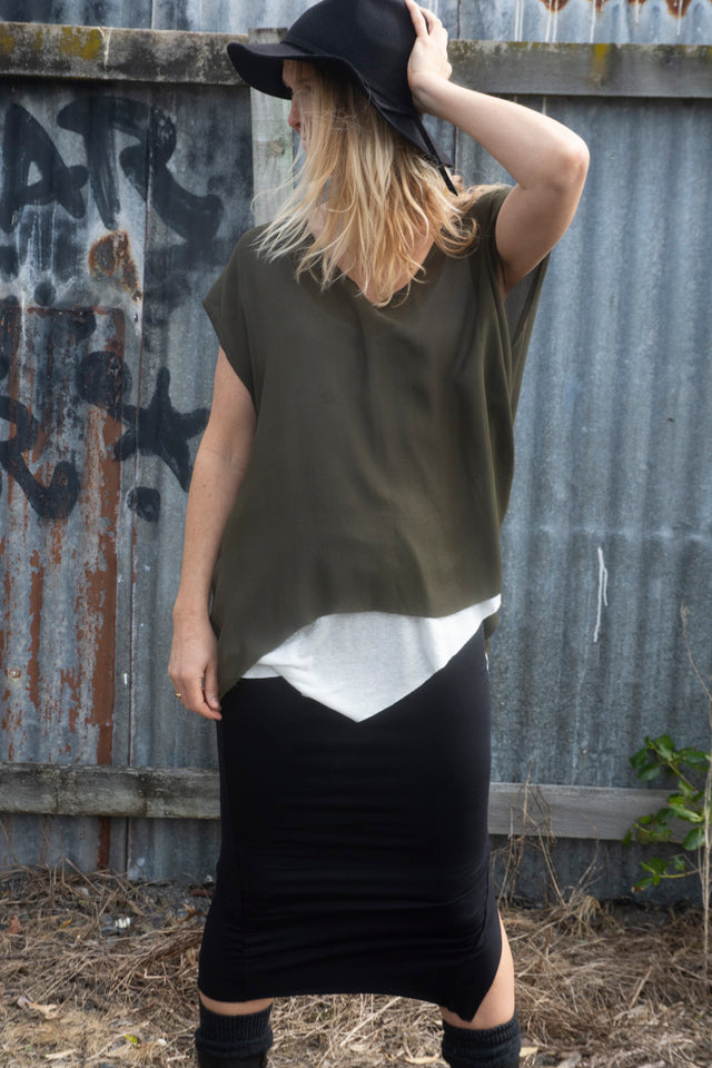 Straight Up pencil skirt