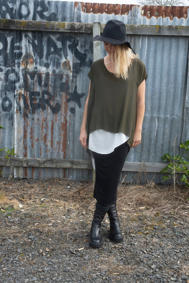 Straight Up pencil skirt