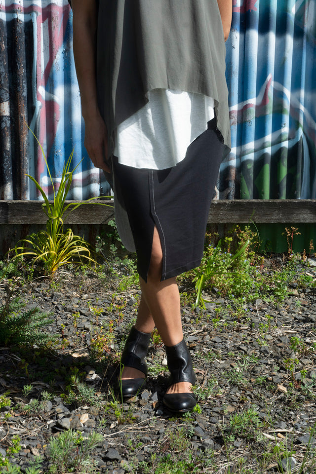 Honest John 'Draw a Line' Skirt