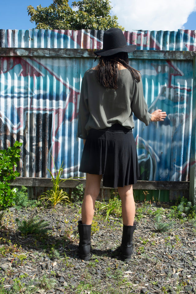 Honest John 'Stitched up' Skirt