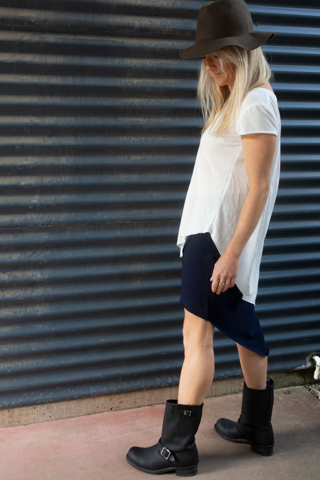Honest John 'Sharpen your Pencil' Skirt