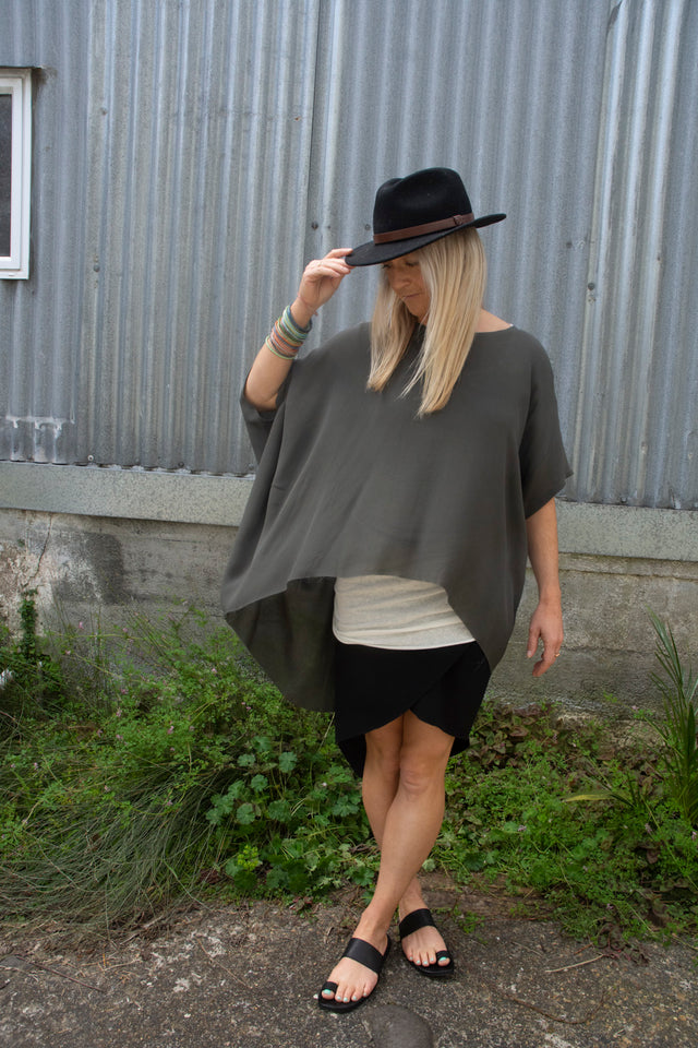 Honest John 'Sharpen your Pencil' Skirt