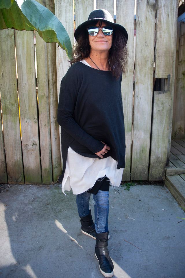 'Wide Load' Long sleeve Tee