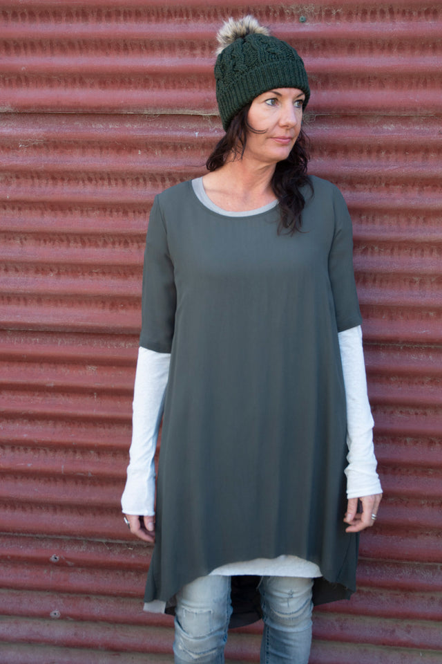 Honest John Against the Wall Tunic