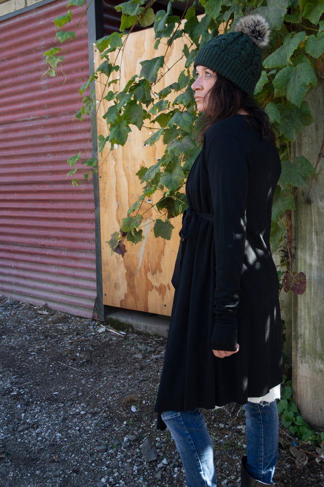 Honest John 'Off Kilter' Merino Cardigan